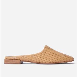 Everlane The Woven Leather Mule Tan Size 9